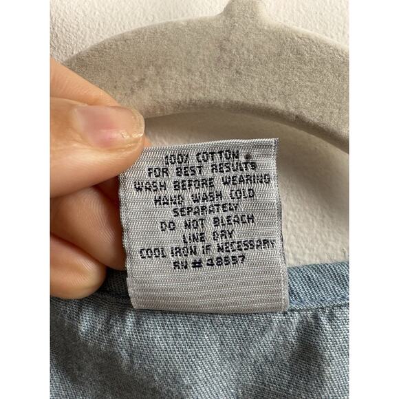 Cascade Blues Patchwork Woven Vest 90's Teachercore Crafty Unique Grannycore 2X - Picture 3 of 7